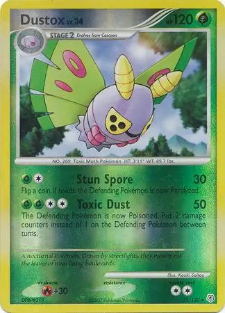 Diamond & Pearl Dustox #25/130 reverse holo